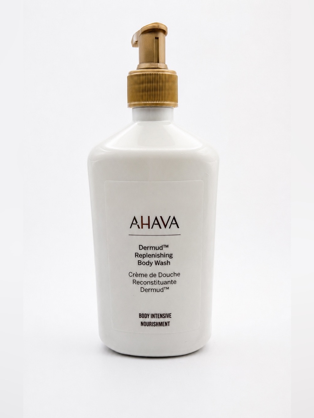 AHAVA Dermud Replenishing Body Wash 13.5 oz / 400 ml New